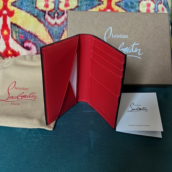 CHRISTIAN LOUBOUTIN - M Sifnos lizard/croc-effect Leather Cardholder - Picture 2 of 8